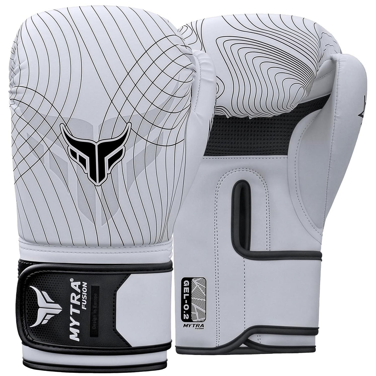 Mytra Fusion Boxing Gloves 10, 12, 14, 16-oz — Ventilated Mesh Palm Punching Gloves for Men & Women