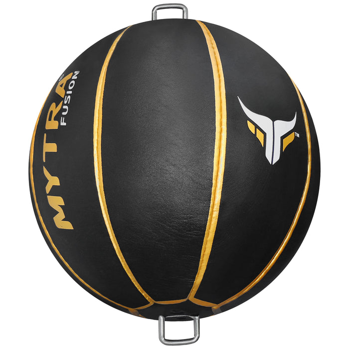 Mytra Fusion Double end Speed Ball - Real Leather speed bag MMA Training Punching Boxing Speed Ball