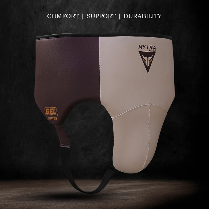 thumbnail image 2 of RDX Groin Protector For Boxing, Muay Thai, Kickboxing And MMA Fighting, Maya Hide Leather Abdo 2 of 14