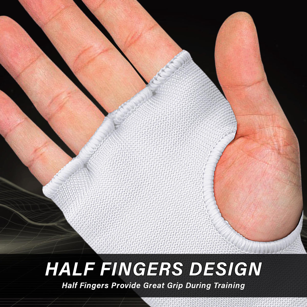 Sous-gants de boxe - Rembourrés en gel sans dragonne