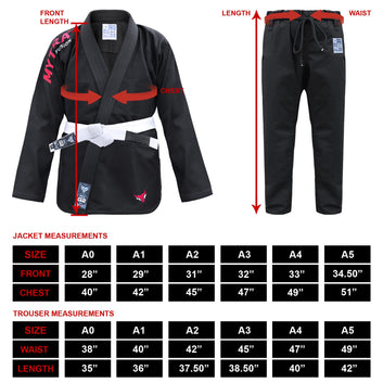 Adult Lightweight BJJ Gi 380 GSM | Brazilian Jiu Jitsu Gi for Men & Women