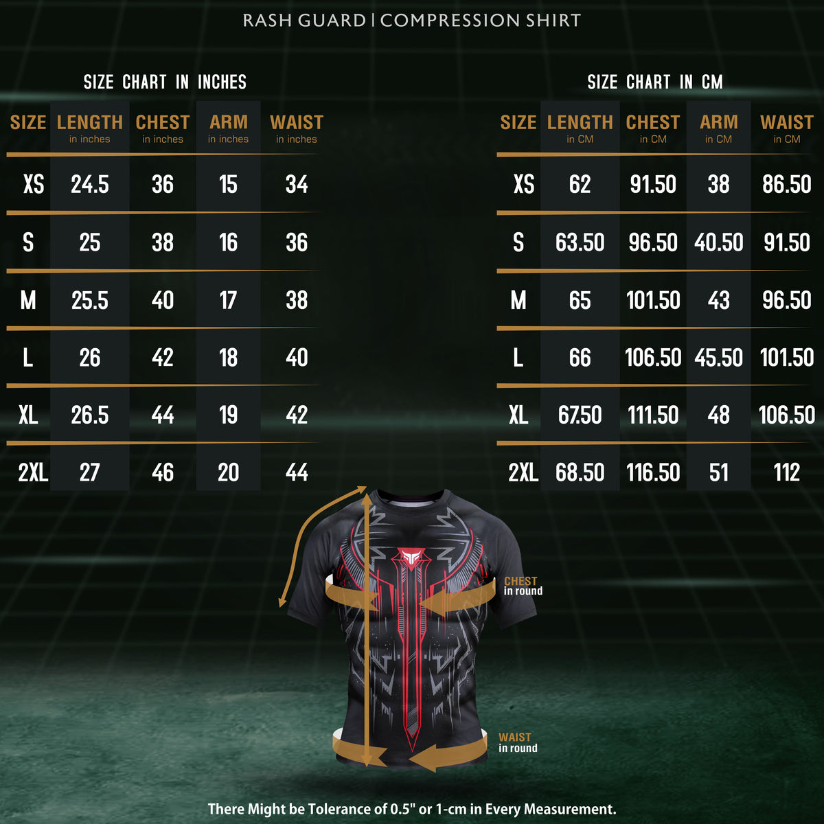 Rashguard MMA - Haut de compression pour homme