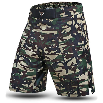 Short de MMA - Maillot de combat et d'entraînement camouflage