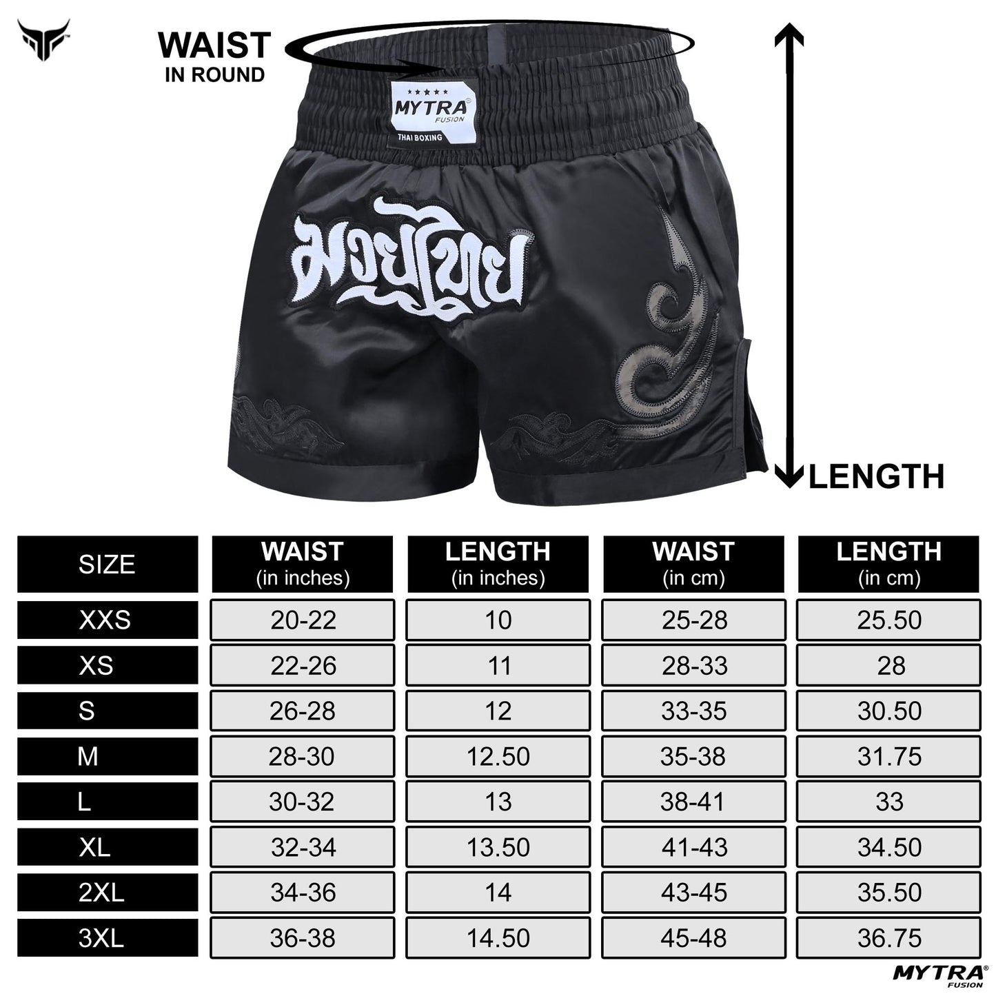 Kick Boxing Shorts KBS4 - Muay Thai & Martial Art Training Shorts