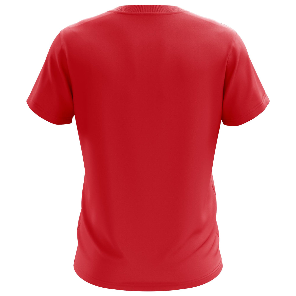  Gym t-shirt mytra fusion red color back 