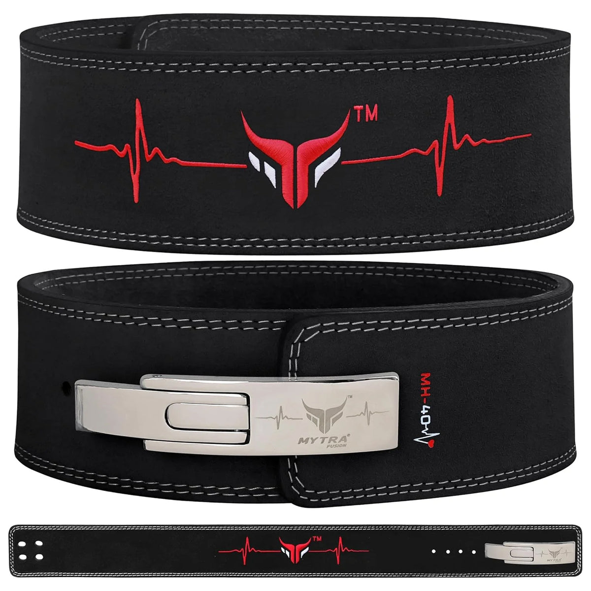 Powerlifting belt, Gym Powerlifting belt black