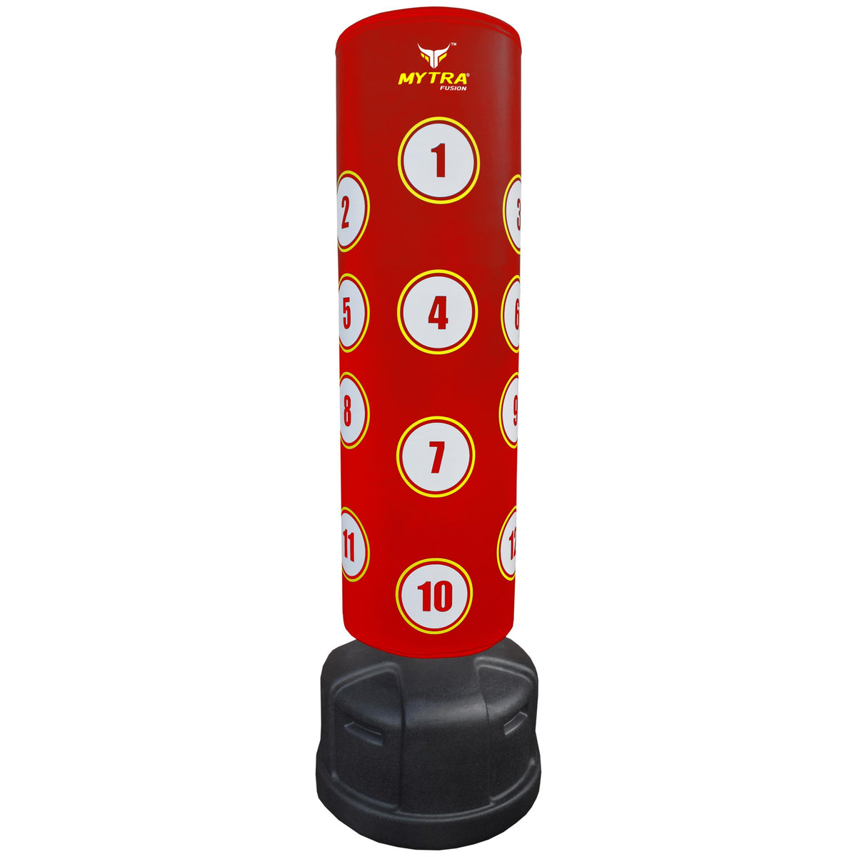 Mytra Fusion Free Standing Punching Bag - Target Design Punch Bag