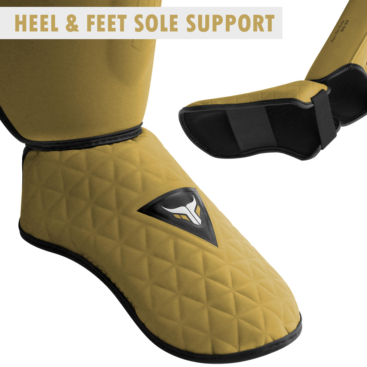 Protège-tibias à absorption d'impact Shin Instep BS-22