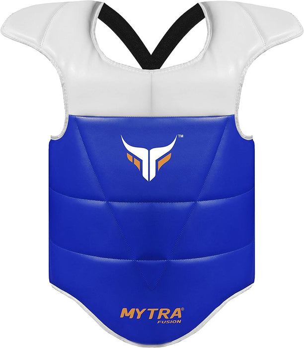 Mytra Fusion Kids Taekwondo Chest Guard Chest & Belly Protector Body Shield Body Armor for Martial Arts