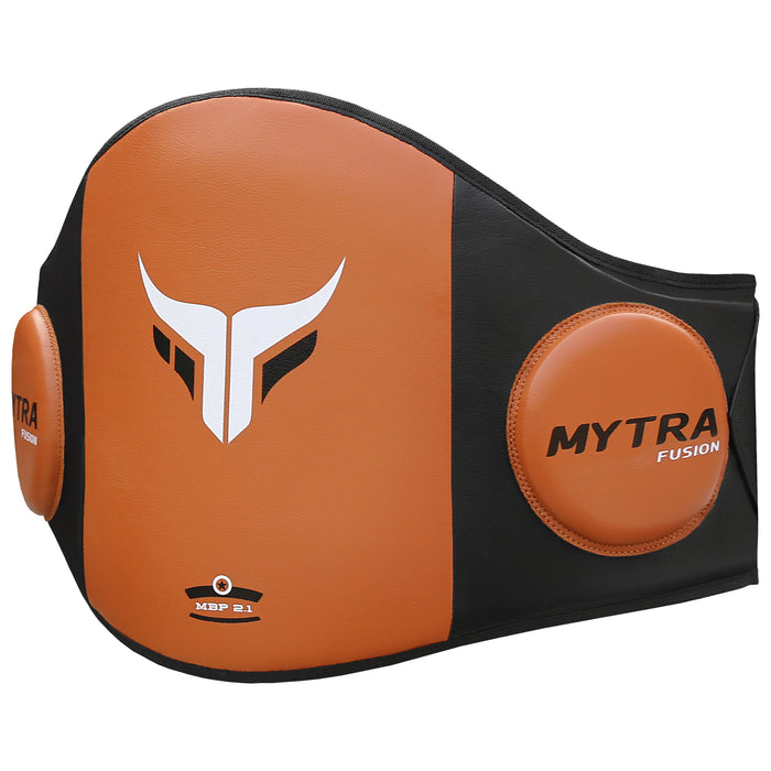 Mytra Fusion Belly Pad - Boxing Belly Shield MMA Muay Thai Kickboxing Belly Protector