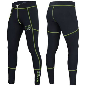 Pantalon de compression long élastique unisexe