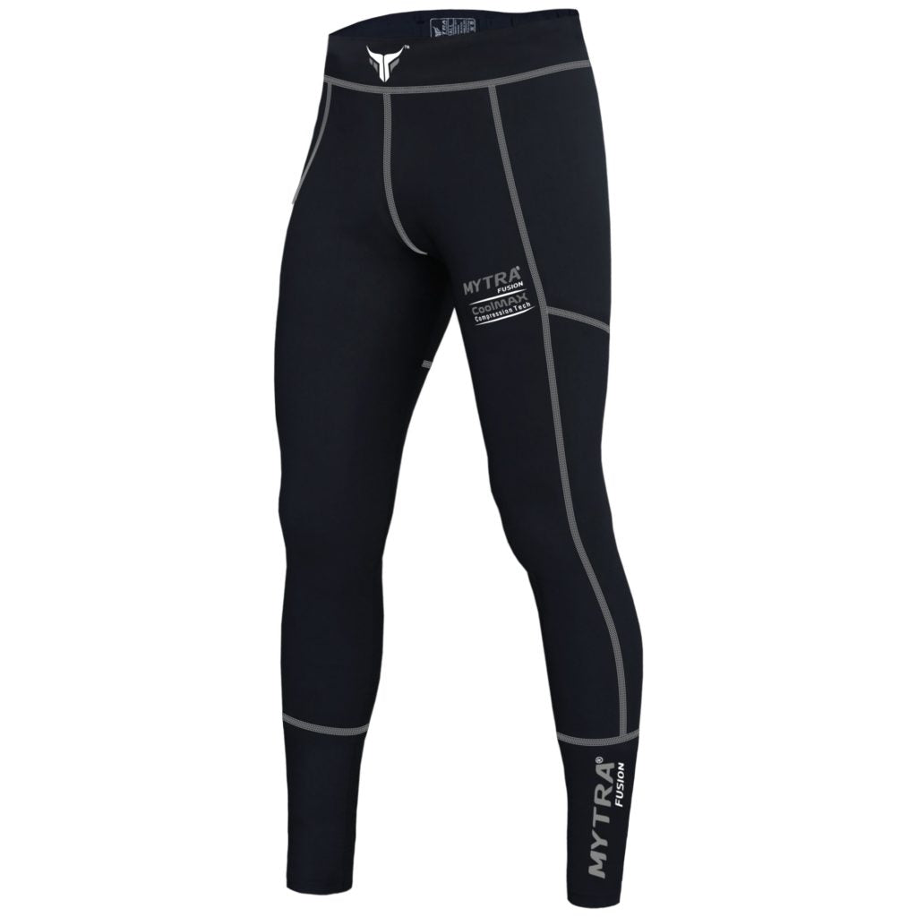 Pantalon de compression long élastique unisexe