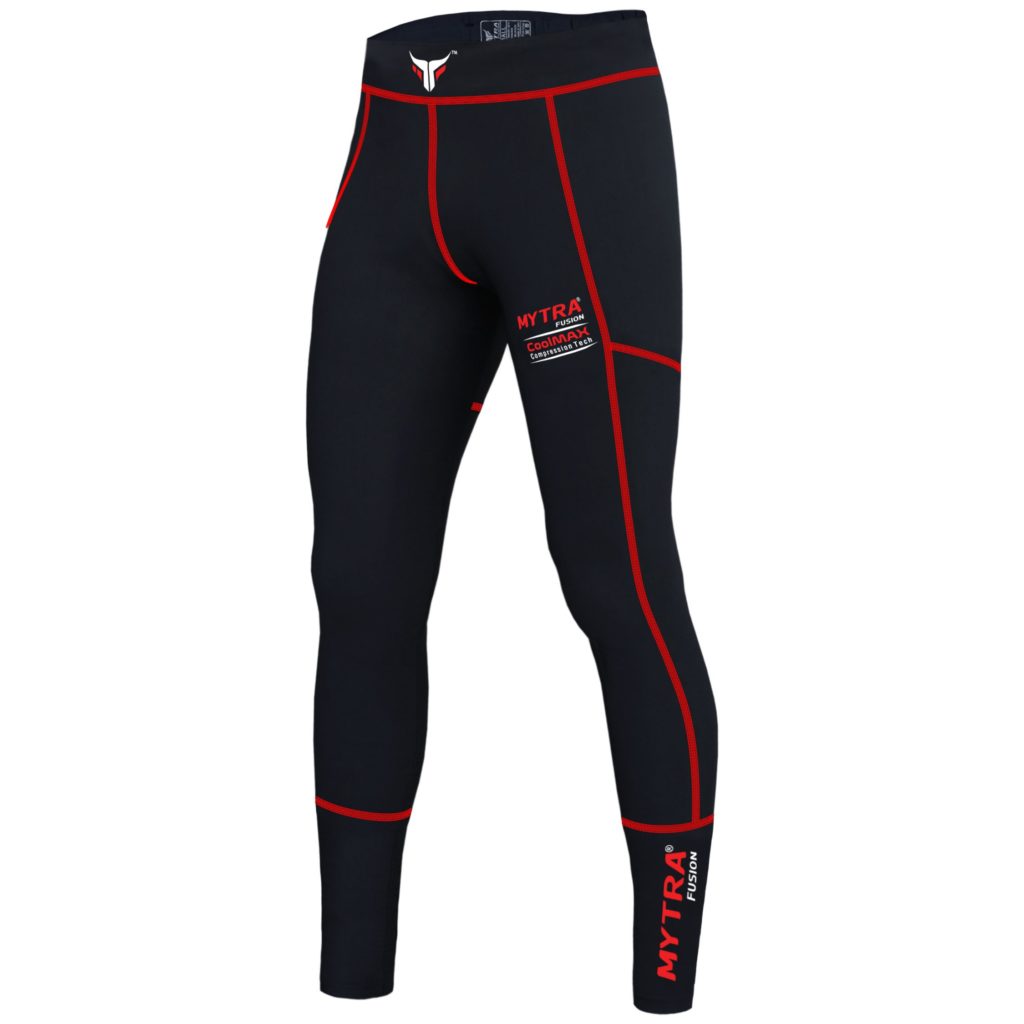 Pantalon de compression long élastique unisexe