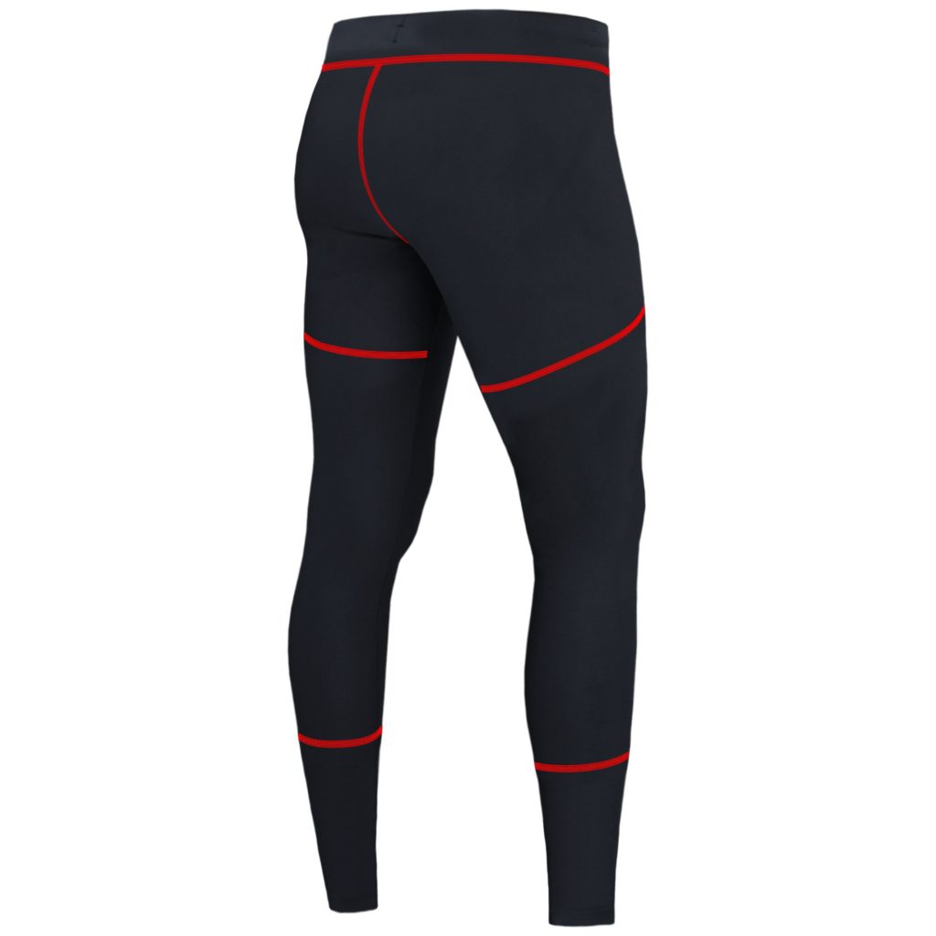 Pantalon de compression long élastique unisexe