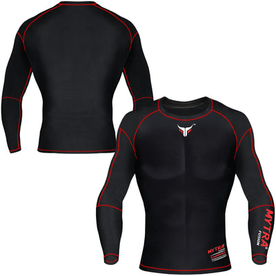 Haut de compression Rash Guard MMA Fitness Training Top