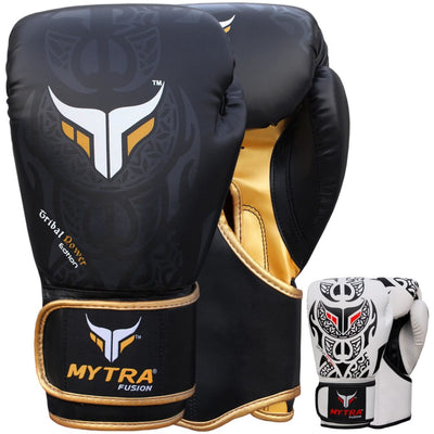 Mytra Fusion Boxing Gloves for Men & Women – Training Gloves with Ventilated Palm for MMA, Muay Thai & Kickboxing Gloves