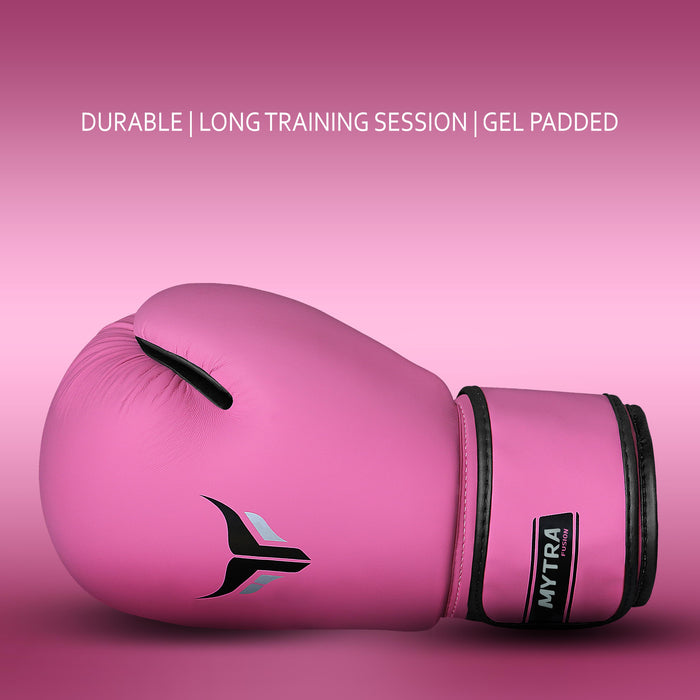 Mytra Fusion Boxing Gloves For Men & Women - 8oz To 16oz MMA, Muay Thai, Training Gloves With Ventilated Palm