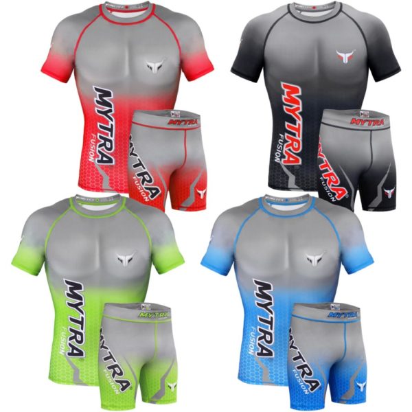 Mytra Fusion Rash Guard and Tudo Shorts