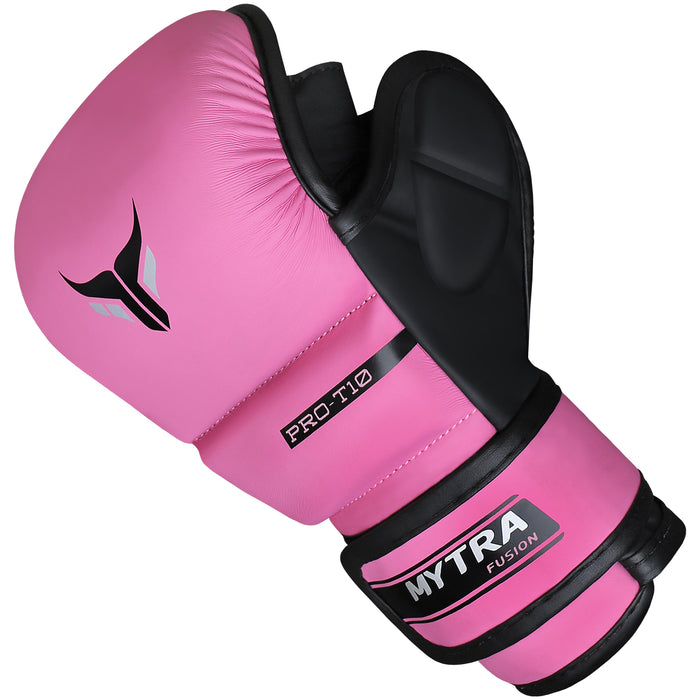 Mytra Fusion MMA Gloves Women’s Open Ventilated Palm MMA Training Hybrid Sparring Gloves