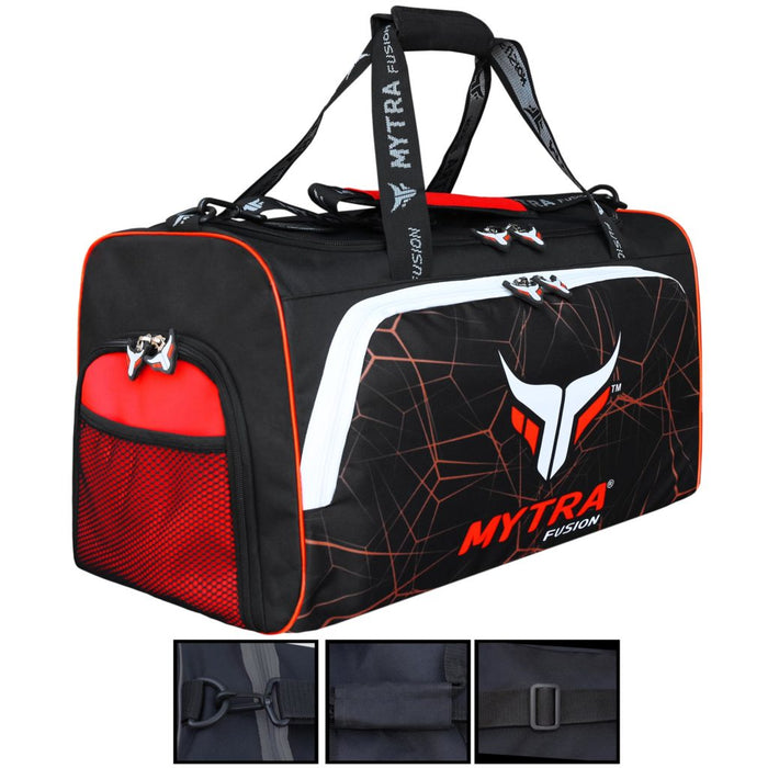 Mytra Fusion Gym Bag Sports Duffel with Wet Pocket