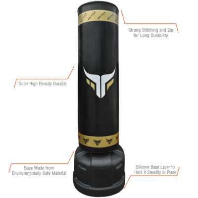 Mytra Fusion Free Standing Punching Bag for Boxing MMA Muay Thai & Home Workout