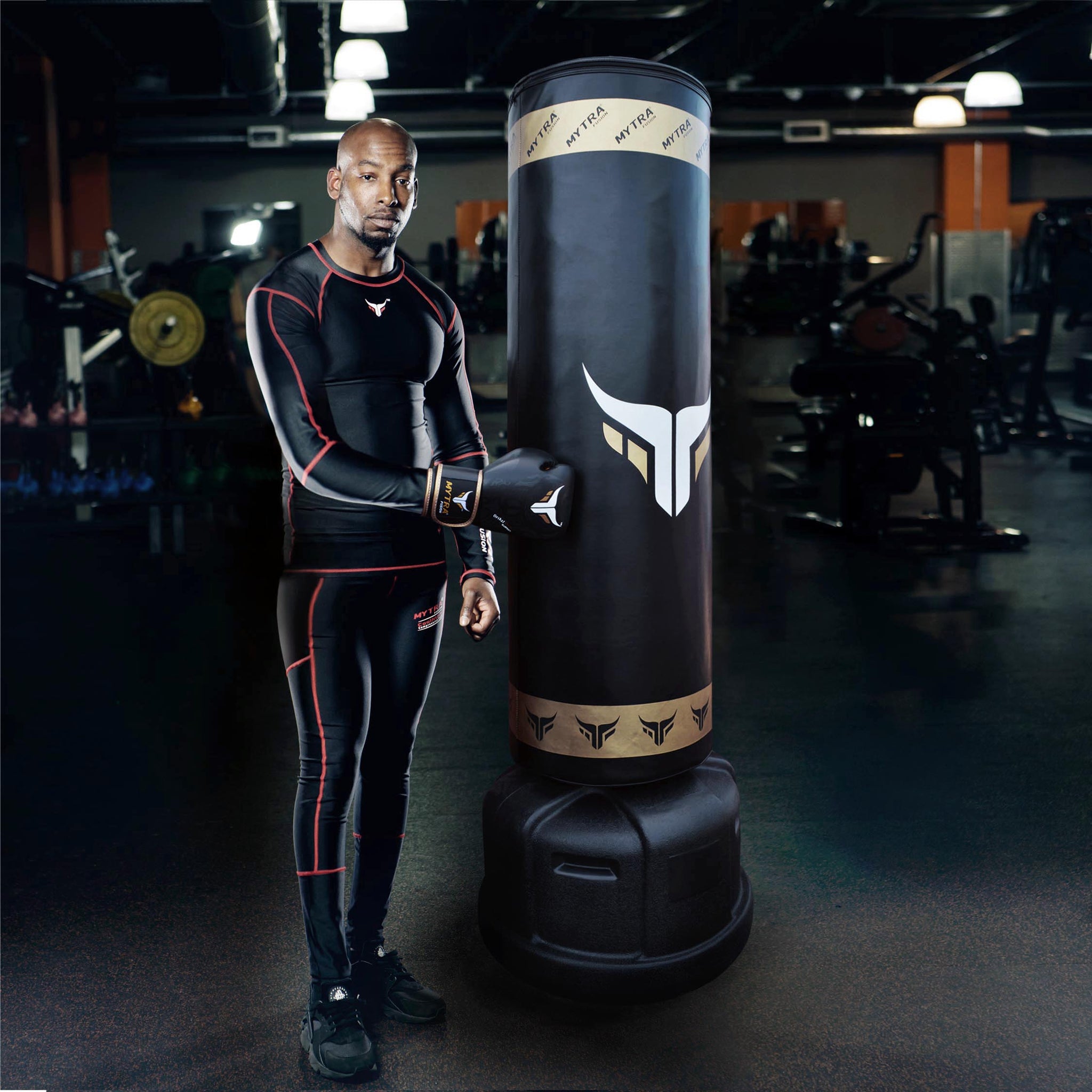 Sac de frappe autoportant pour boxe, MMA, Muay Thai et entraînement à domicile