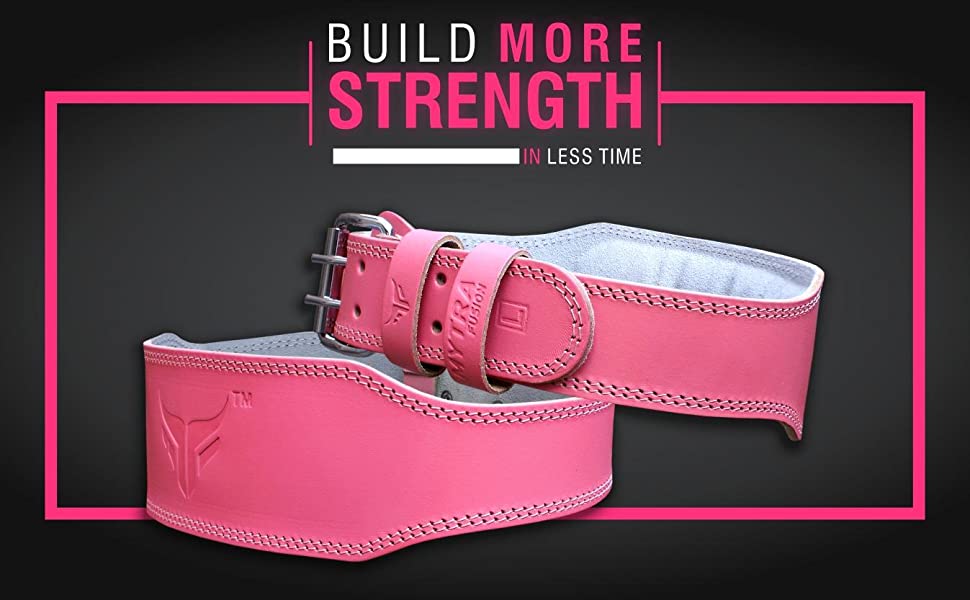 Mytra Fusion Weight Lifting Belt Ladies Leather
