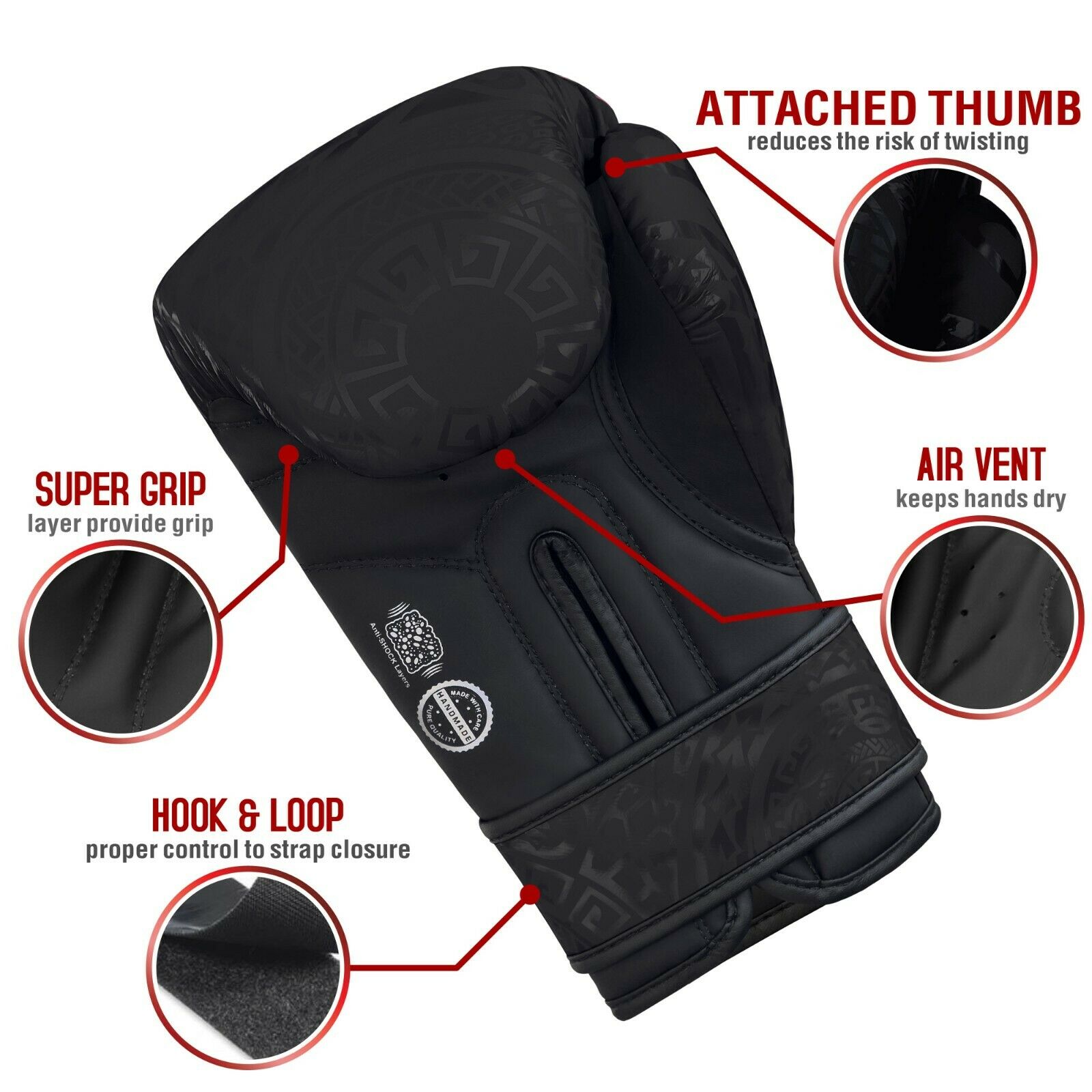 Mytra Fusion Boxhandschuhe Junior - 4/6/8 Oz Für Training & Sparring