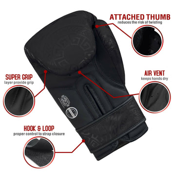 Gants de boxe pour enfants AL-3 - Gants d'entraînement, de sparring et de sac de frappe
